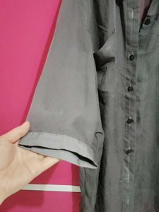 Chiffon Mesh Shirt