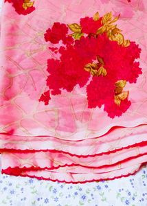 Elegant Floral Saree
