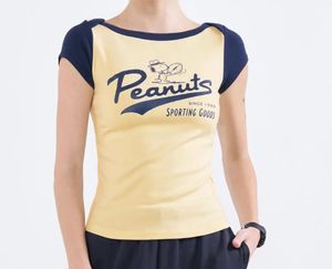 Peanuts Snoopy Fitted T-Shirt