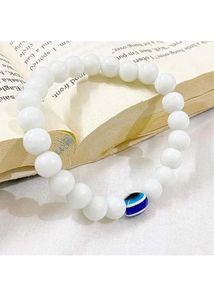 White Stone Bracelet