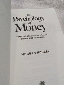 The Psychology of Money original book