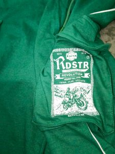 Green Cargo Style Track Pants