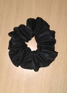 Black Scrunchie Hair Tie