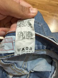 Levis Strauss Classic Blue Denim Jeans