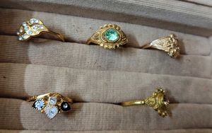 Assorted Vintage Rings Set