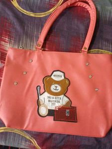 Cute Teddy Bear Shoulder Bag