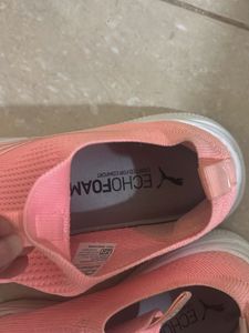 Pink Puma Slip-On Sneakers
