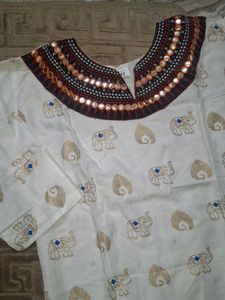 Elephant Print Kurti