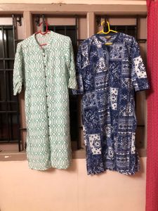 Set of 2 Printed Kurtas