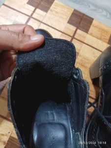 Authentic Leather Imported Boots In Mint Condition