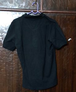 Black Mathills Upbite Polo Shirt Only S Size