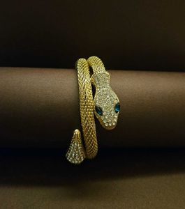 snake statement bracelet