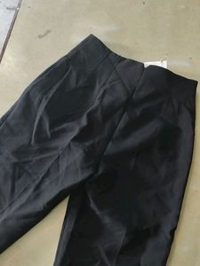 Chic Black High-Waisted Trousers