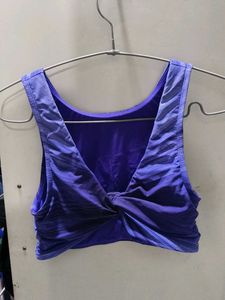 Twisted Front Sports Bra