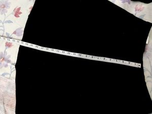 elegant black short skirt