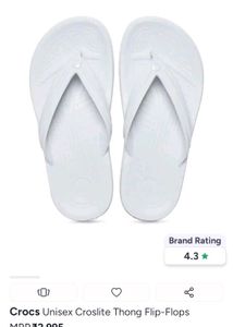 Crocs unisex croslite thong flip flop