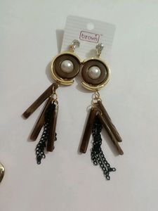 Western Earrings 3 Pic Of Combo