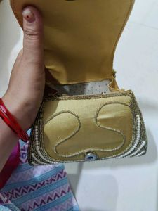 Exquisite Beaded Clutch Bag