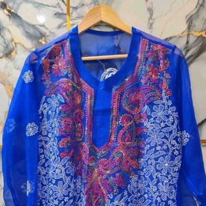 1 day sale NEW JAAL chikankari kurti