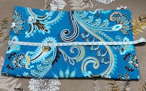 VIBRANT BLUE PAISLEY PRINT BED DIWAN SET