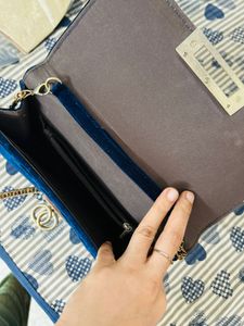 price drop🎉lino perros Velvet Crossbody Bag