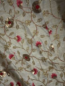 Embroidered silk Lehenga Choli Set