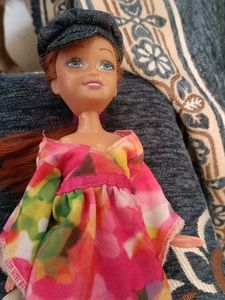 Cute Fashion Doll with Colorful Dress