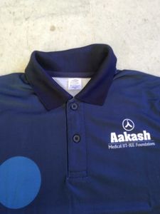 Aakash Institute Navy Blue T-Shirt