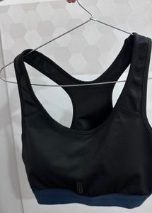 Black Sports Bra