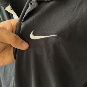 Nike Dri-FIT Black Polo Shirt
