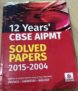 12 Years CBSE AIPMT Solved Papers