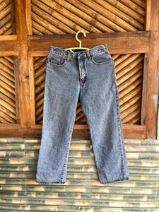 Classic Light Wash Denim Jeans