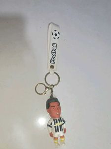 Football Player Keychain