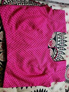 Pretty Pink Princess Cut Blouse