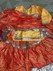 kids / girls gharara kurta dupatta set