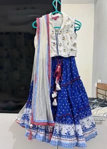 BIBA Girls Boho Ethnic Lehanga