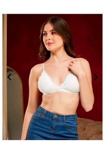 Lace Bralette - White
