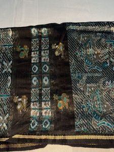 Elegant Black blouse fabric