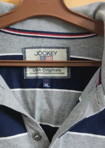 Men's Striped Polo Shirt