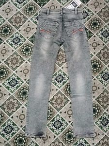 Stylish Acid Wash Denim Jeans