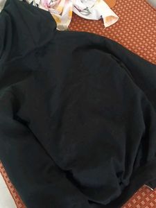 Black Zip-Up Hoodie