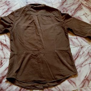 Brown Velvet Shirt for Men 🤎