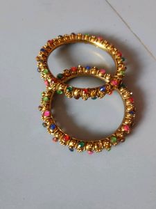 Fancy Kundan bangles