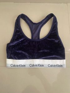 Calvin Klein Velvet Sports Bra