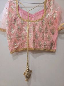 Sequin Work Lehenga Set