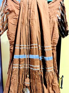 Skirt And Short Kurta With Dupatta