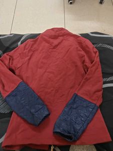 Stylish Red &amp; Blue Bomber Jacket
