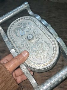 Vintage Silver Plated Butter Dish