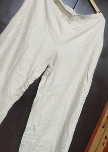 Cream Color Plazo For Girl Or Woman 34 Waist