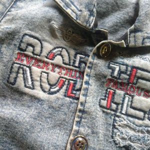 Boys Shirt with Half Sleeves Jacket